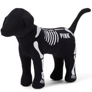 NIB PINK Skeleton Dog